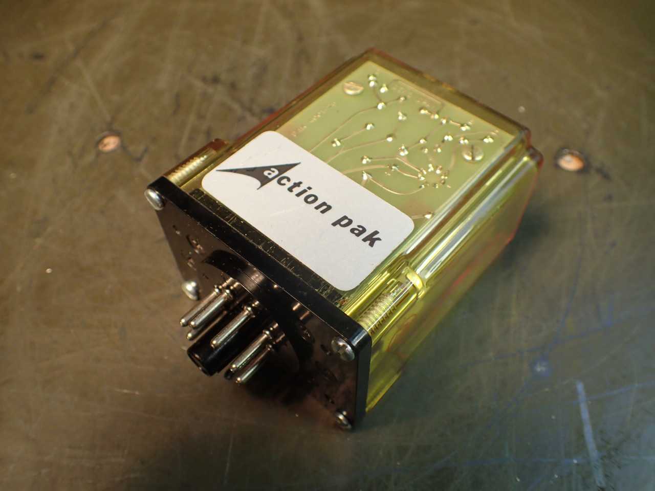 Action-Pak 4001-137 1K ohm Pot Output 0-1 VDC Power 120 VAC 8-Pin Base - ELECTRICAL COMPONENTS