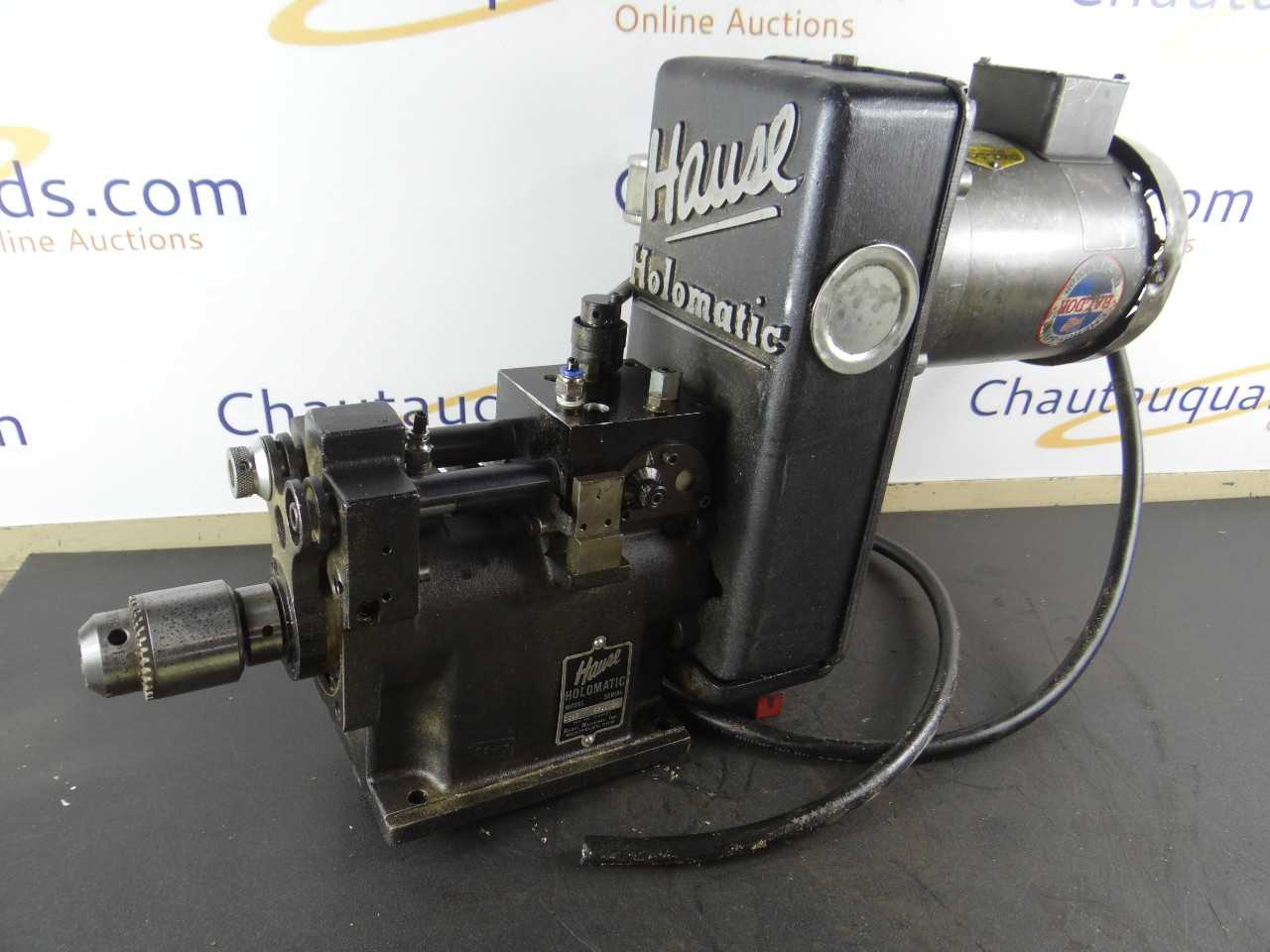 HAUSE HOLOMATIC SELF FEEDING DRILL 3PH 2293 - MACHINING ACCESSORIES & TOOLING