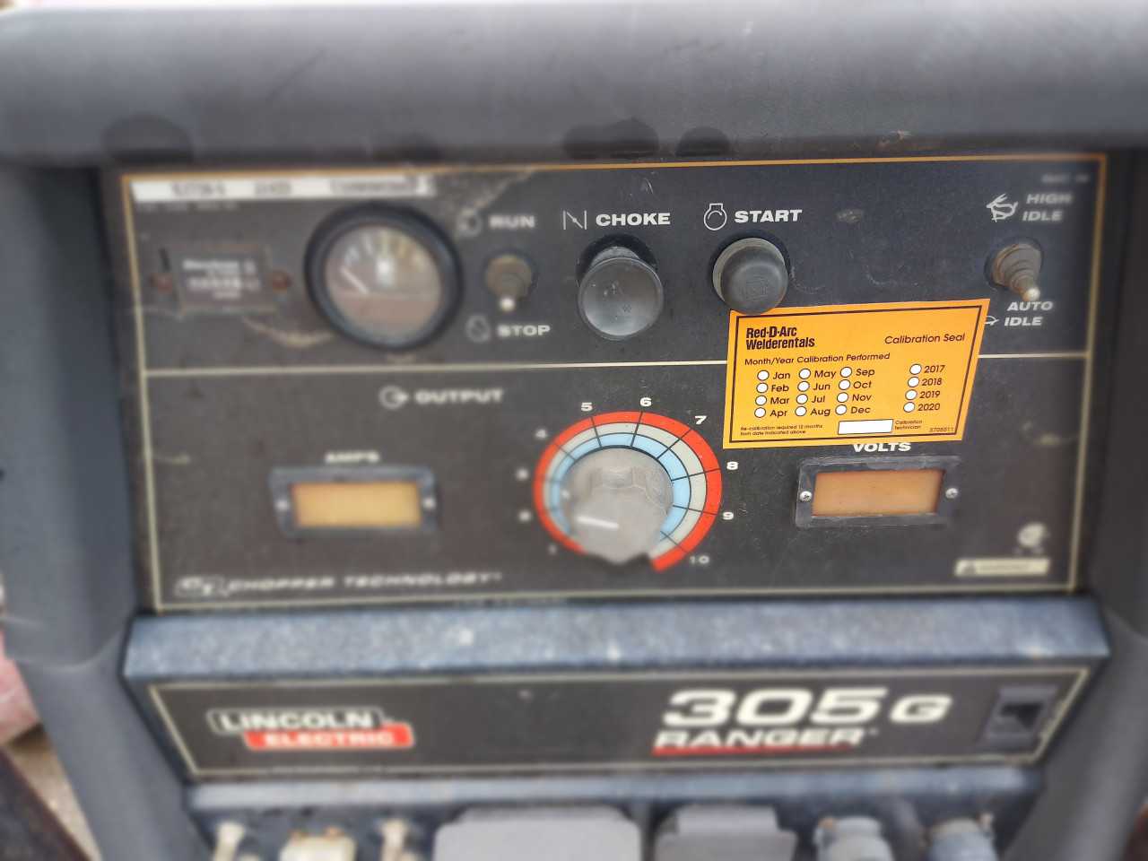 Lincoln Electric 305G Ranger Welder - WELDING EQUIPMENT
