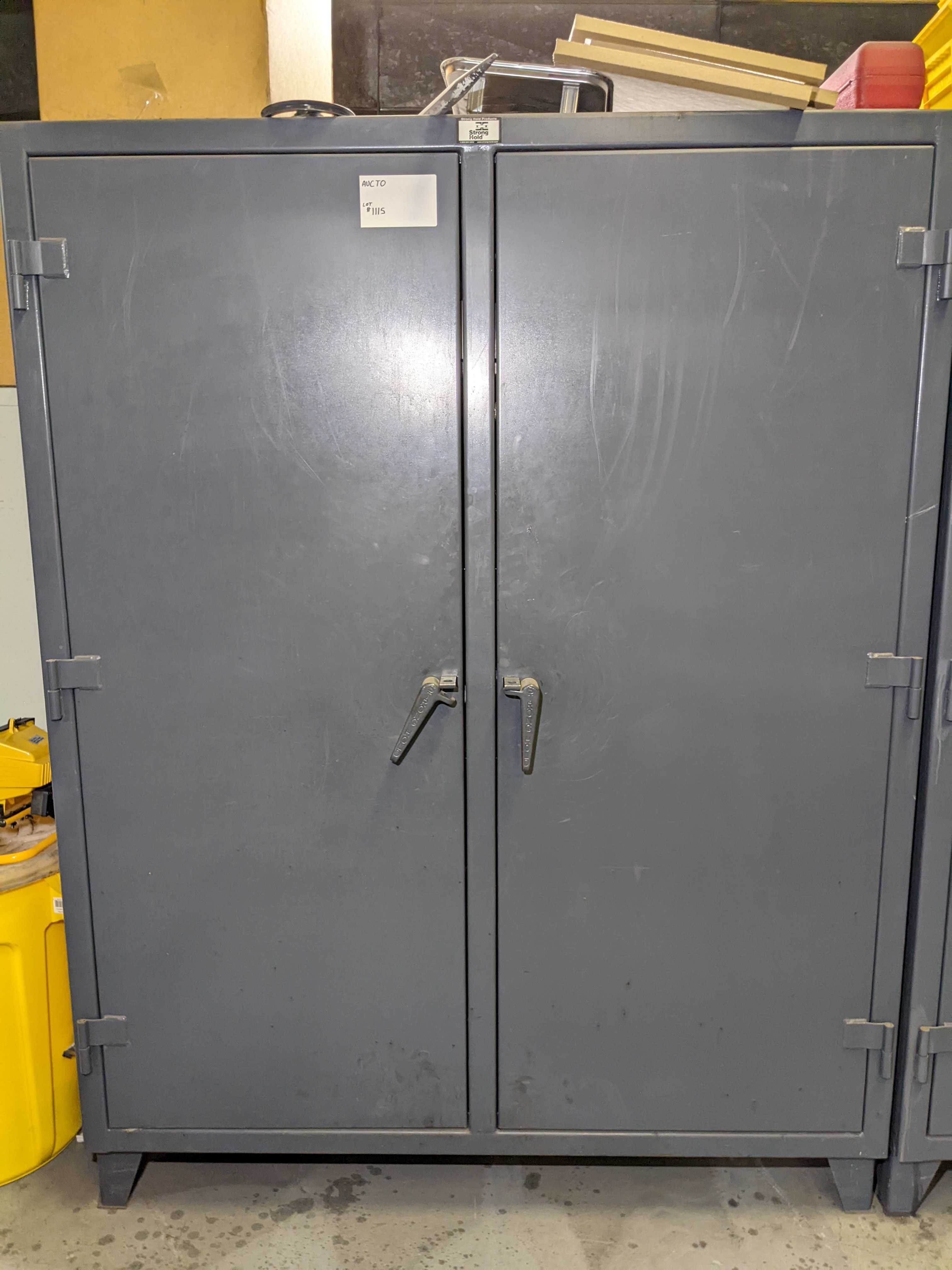 CABINET WITH CONTENTS - VALVES