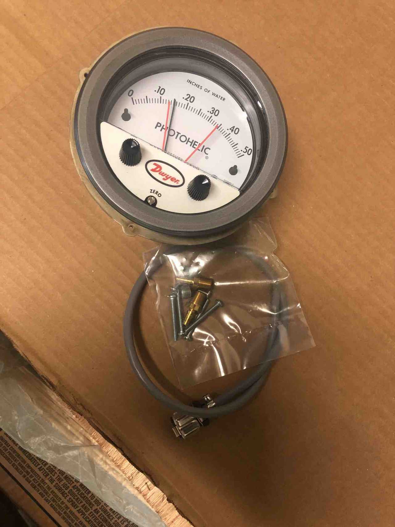 Dwyer Pressure Switch Gauge - INDUSTRIAL PARTS