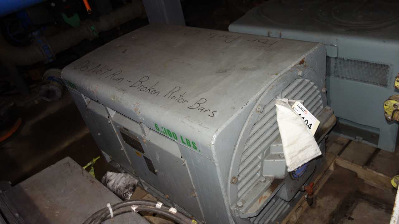 WESTINGHOUSE HSDP 1000HP MOTOR 2300V 6809L 889RPM - ELECTRIC MOTORS