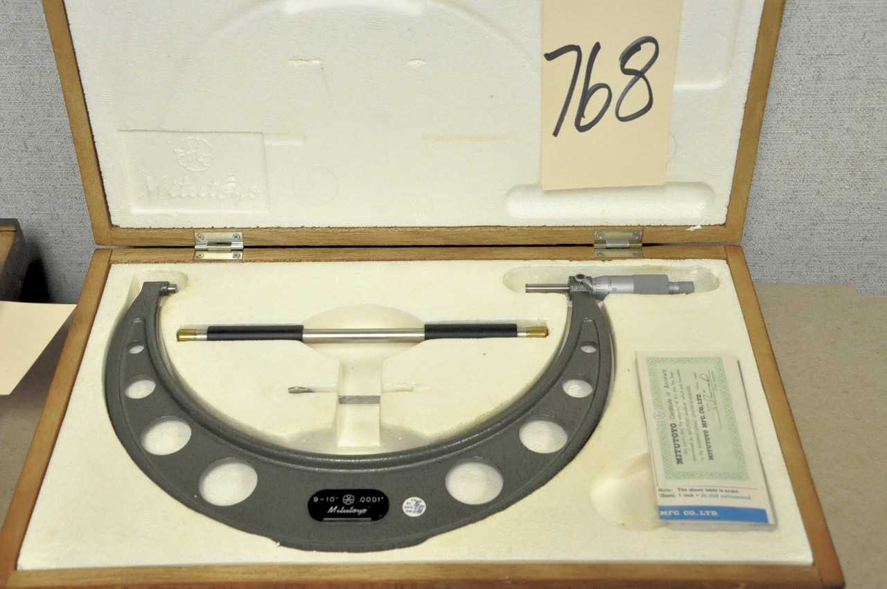 Mitutoyo Outside Micrometer with Case - ELECTRIC POWER TOOLS