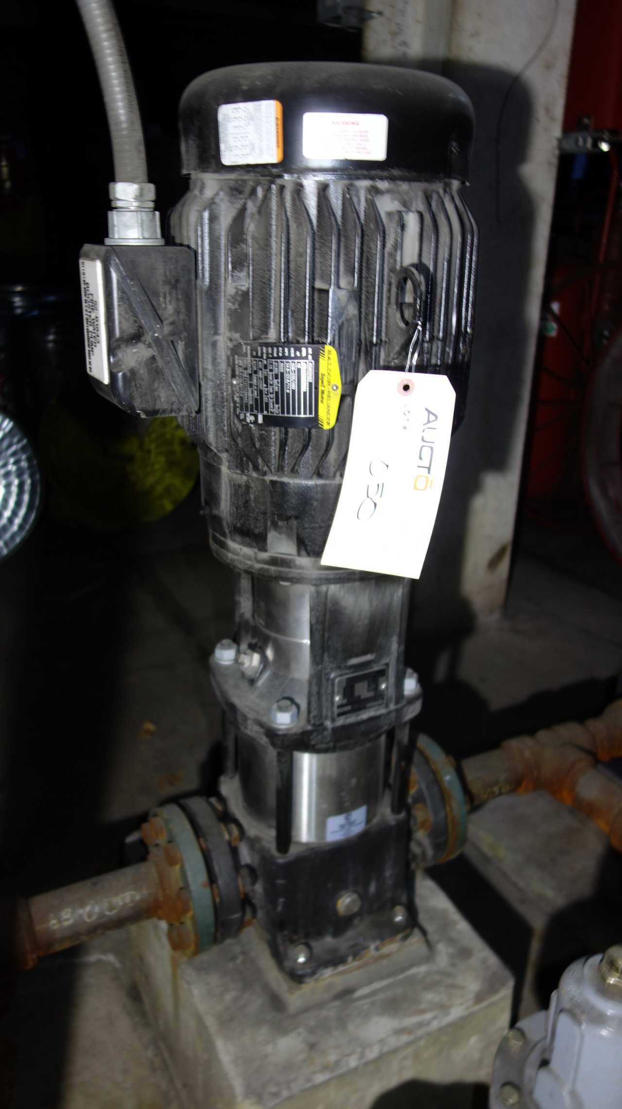 GRUNDFOS CR15-03  MULTISTAGE PUMP 10HP 230/460V - ELECTRIC MOTORS