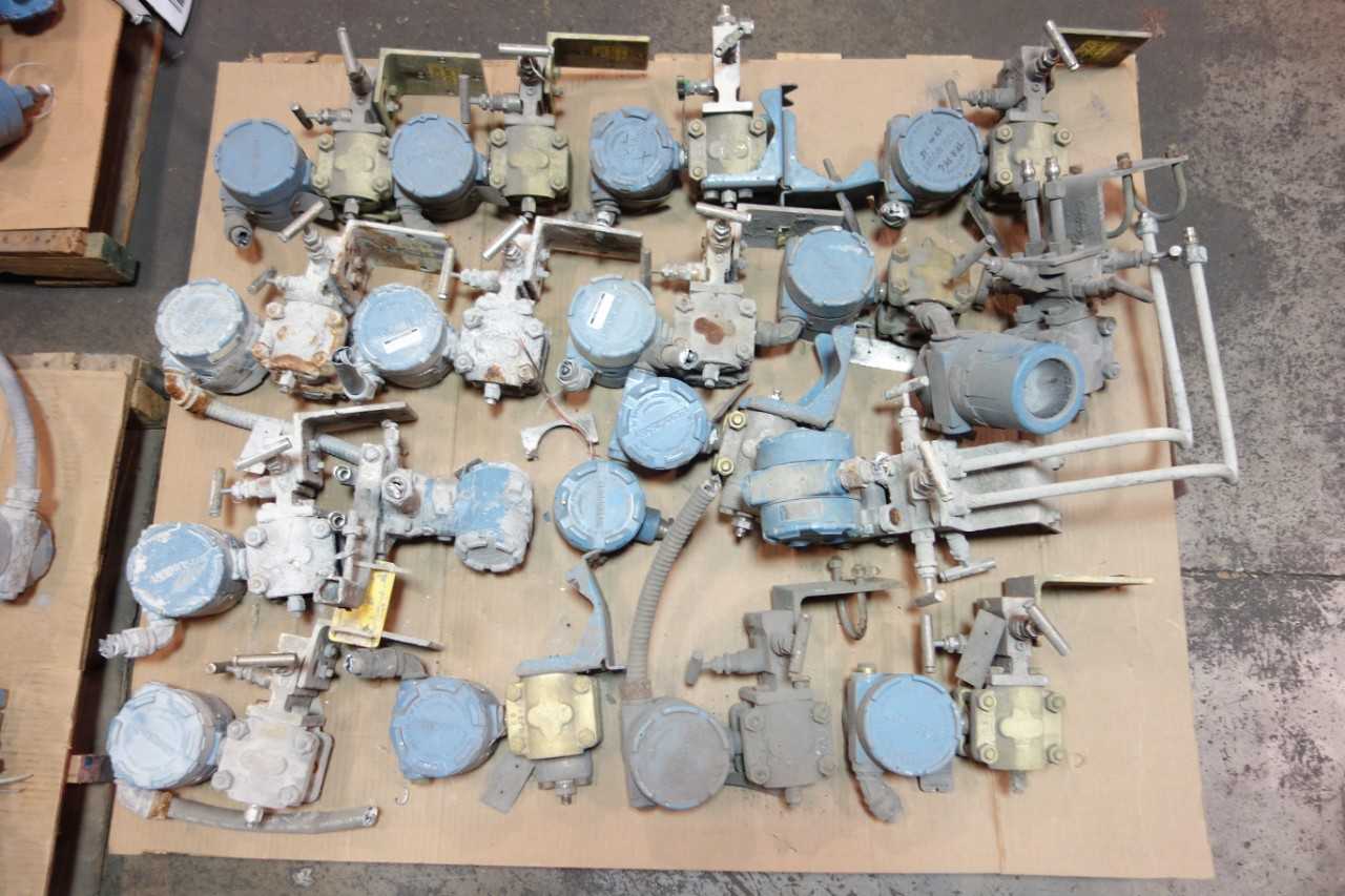 3 PALLET OF ASSORTED TRANSMITTERS - INSTRUMENTATION