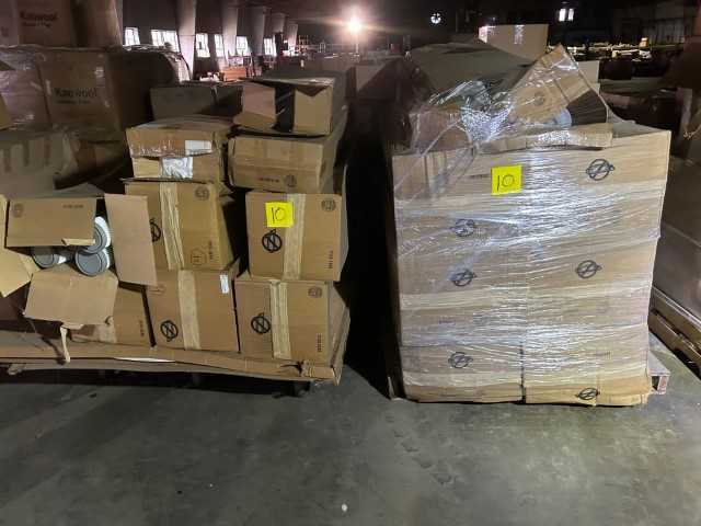 Bulk Lot of Peco, Spruance, & Veolia Dust Collector Pulse Filter Cartriges QTY 15 Cases on 2 Pallets - DUST COLLECTOR