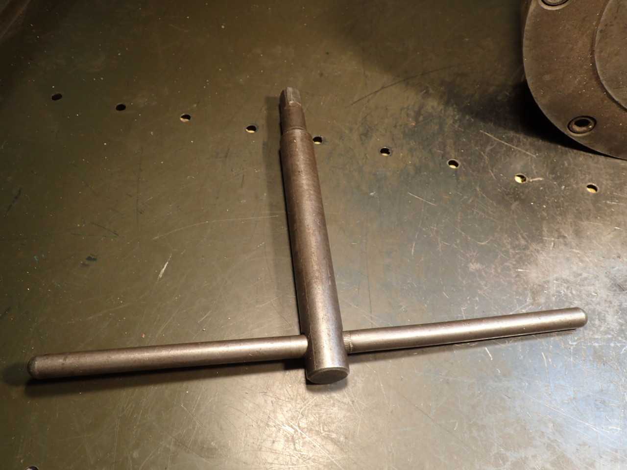 10" 3-Jaw Synchronous Scroll Lathe Chuck: 2-1/8" Thru Hole Plain Back - HOLEMAKING TOOLS