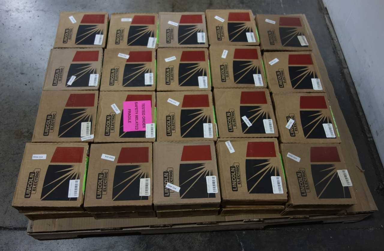 LOT OF LINCOLN SUPERARC L-56 WELDING WIRE - WELDING EQUIPMENT