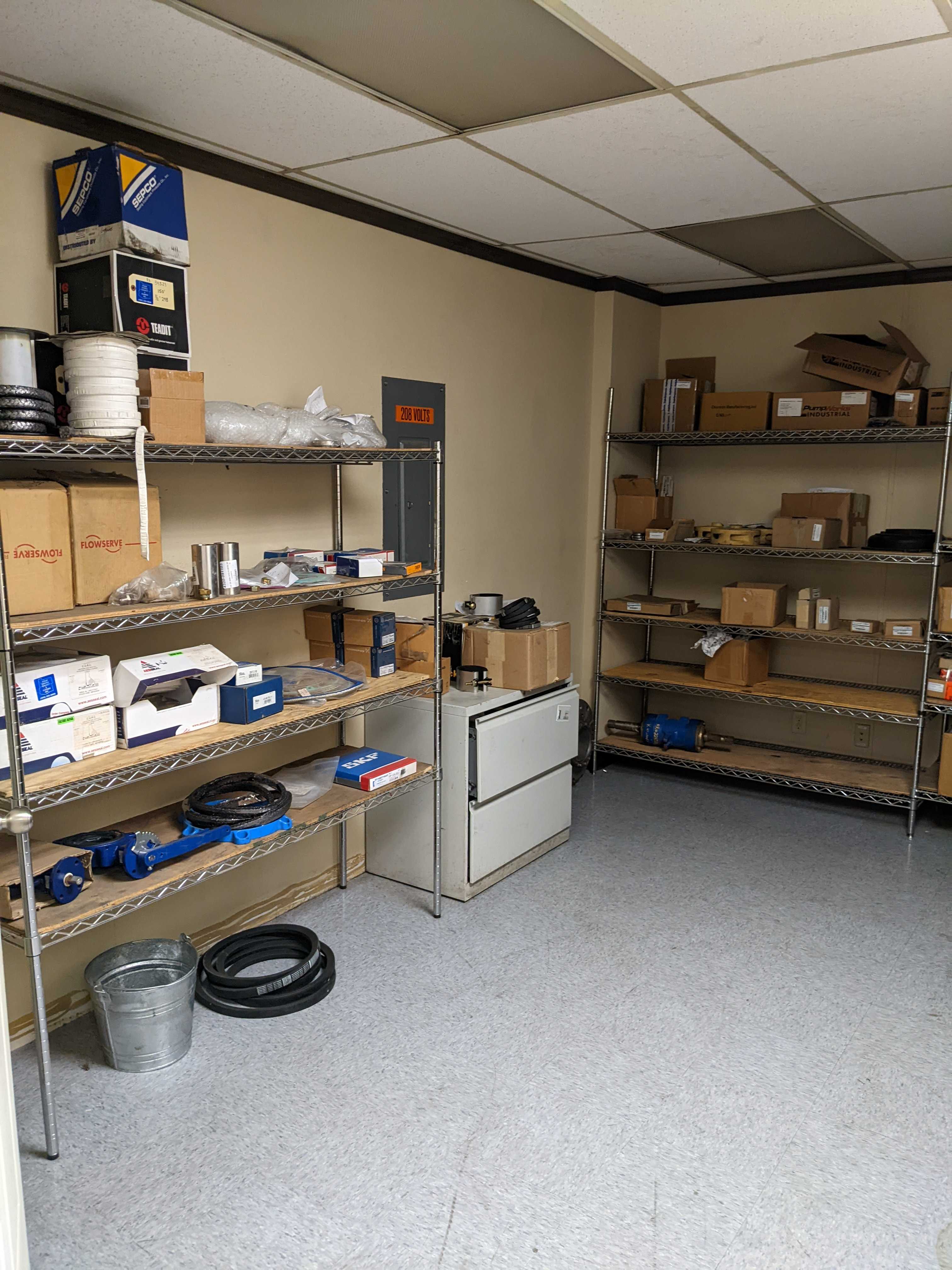 CONTENTS OF ROOM - INDUSTRIAL PARTS