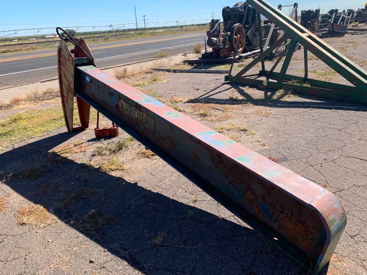 E or F 1-National beam, head, equalizer, pitman arms and 1020300 tail bearing, and pitman arms - PALLET JACKS