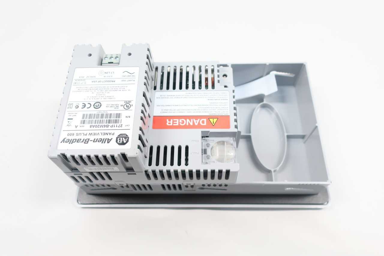 ALLEN BRADLEY 2711P-B6M20A8 PANELVIEW PLUS 600 SER A OPERATOR INTERFACE PANEL - AUTOMATION & CONTROLS