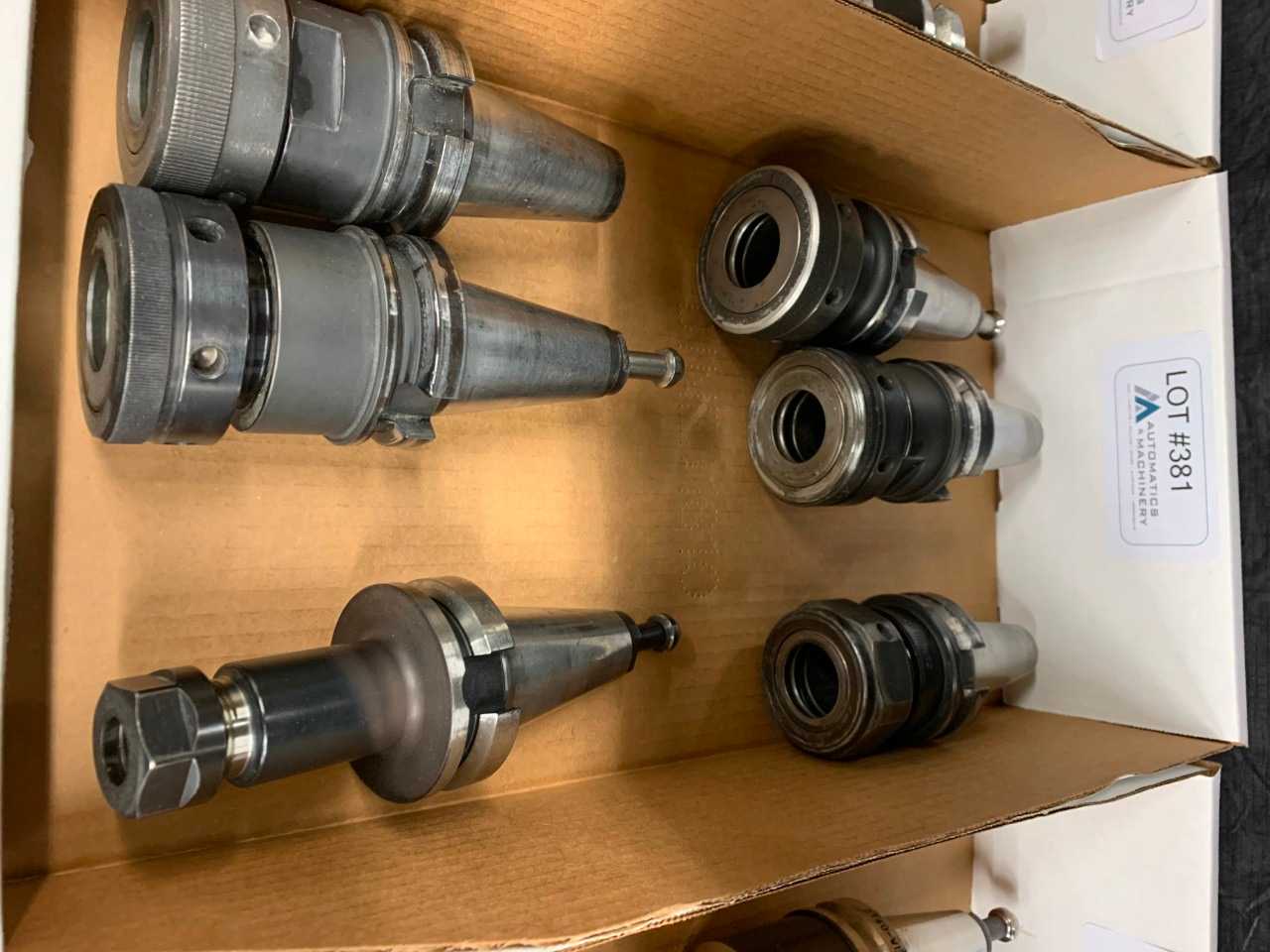 (6) BT 40 Toolholders - ELECTRIC POWER TOOLS