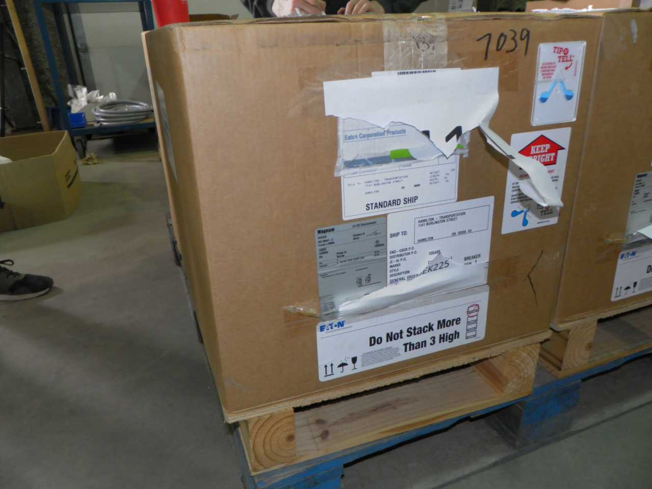 EATON 2500AMPS BREAKER QTY 1 - CIRCUIT BREAKERS