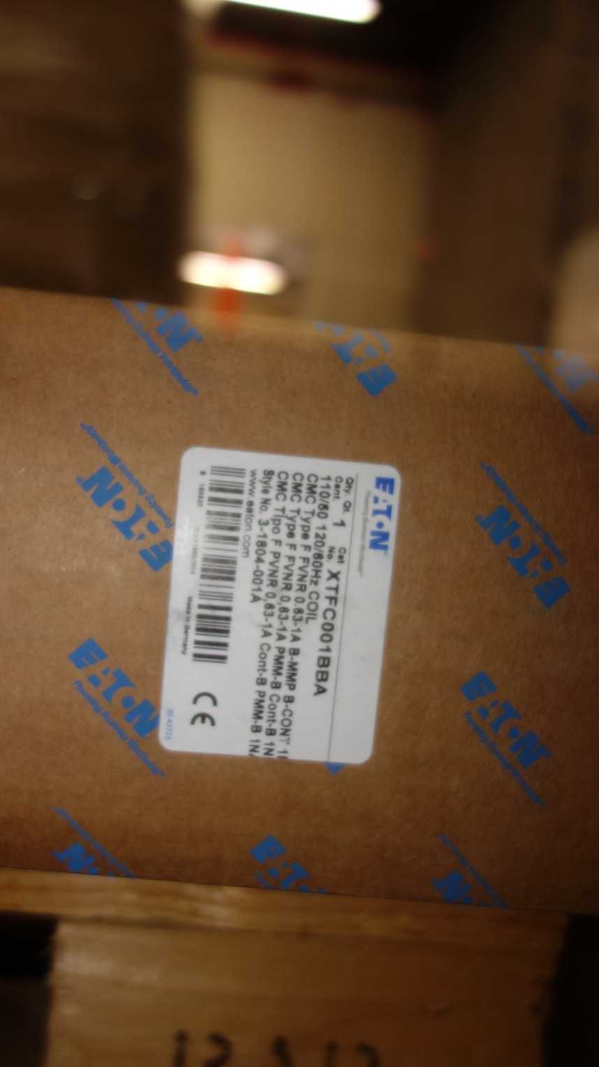 1 PALLET OF ASSORTED EATON ELECTRICAL, CONTACTOR PARTS - ELECTRICAL COMPONENTS