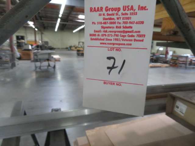 Heavy Duty Pallet Rack, no contents - MISCELLANEOUS