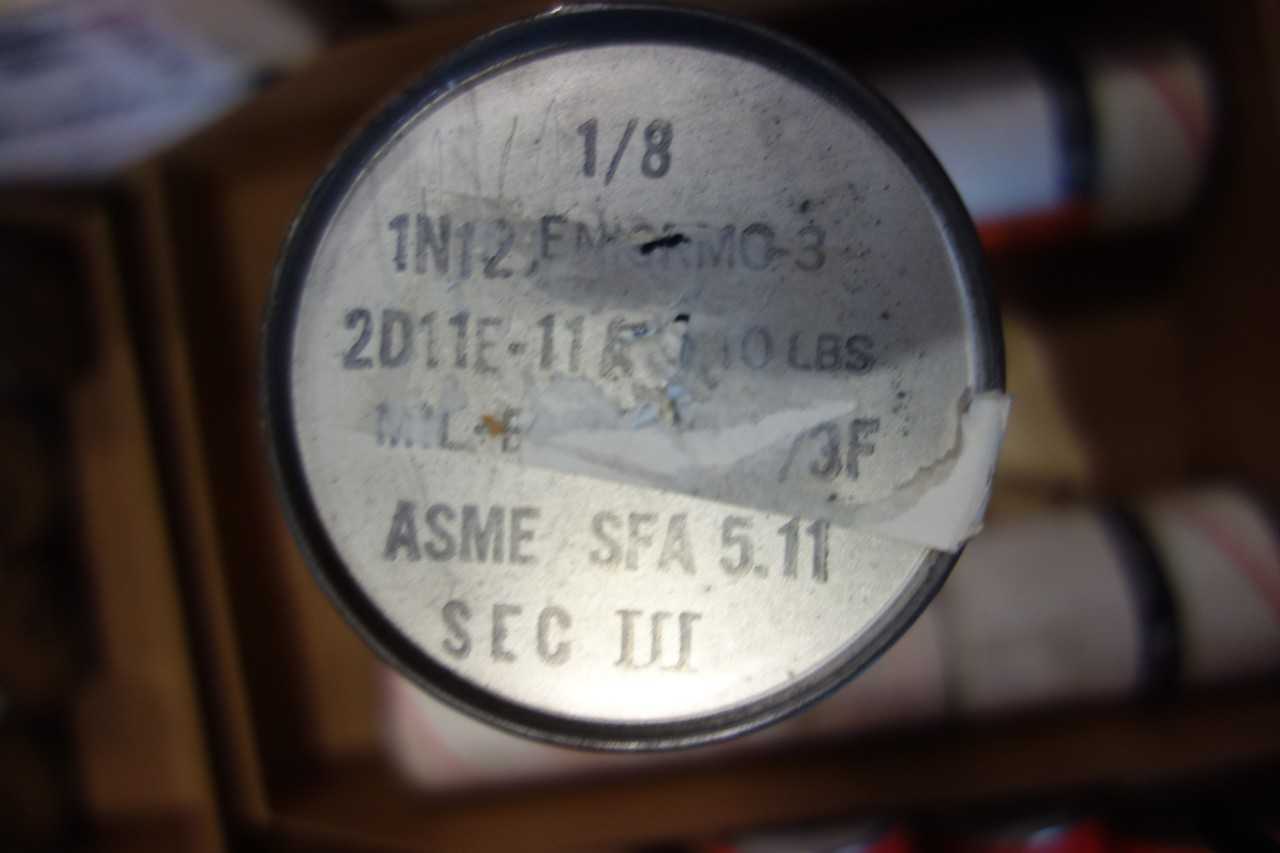 1 PALLET OF ASSORTED WELDING ELECTRODES - WELDING EQUIPMENT