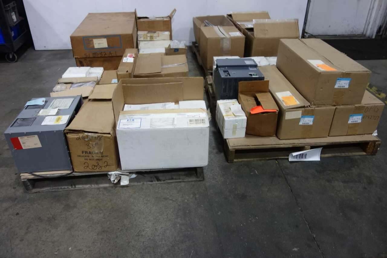 4 PALLETS OF ASSORTED MRO - INDUSTRIAL PARTS