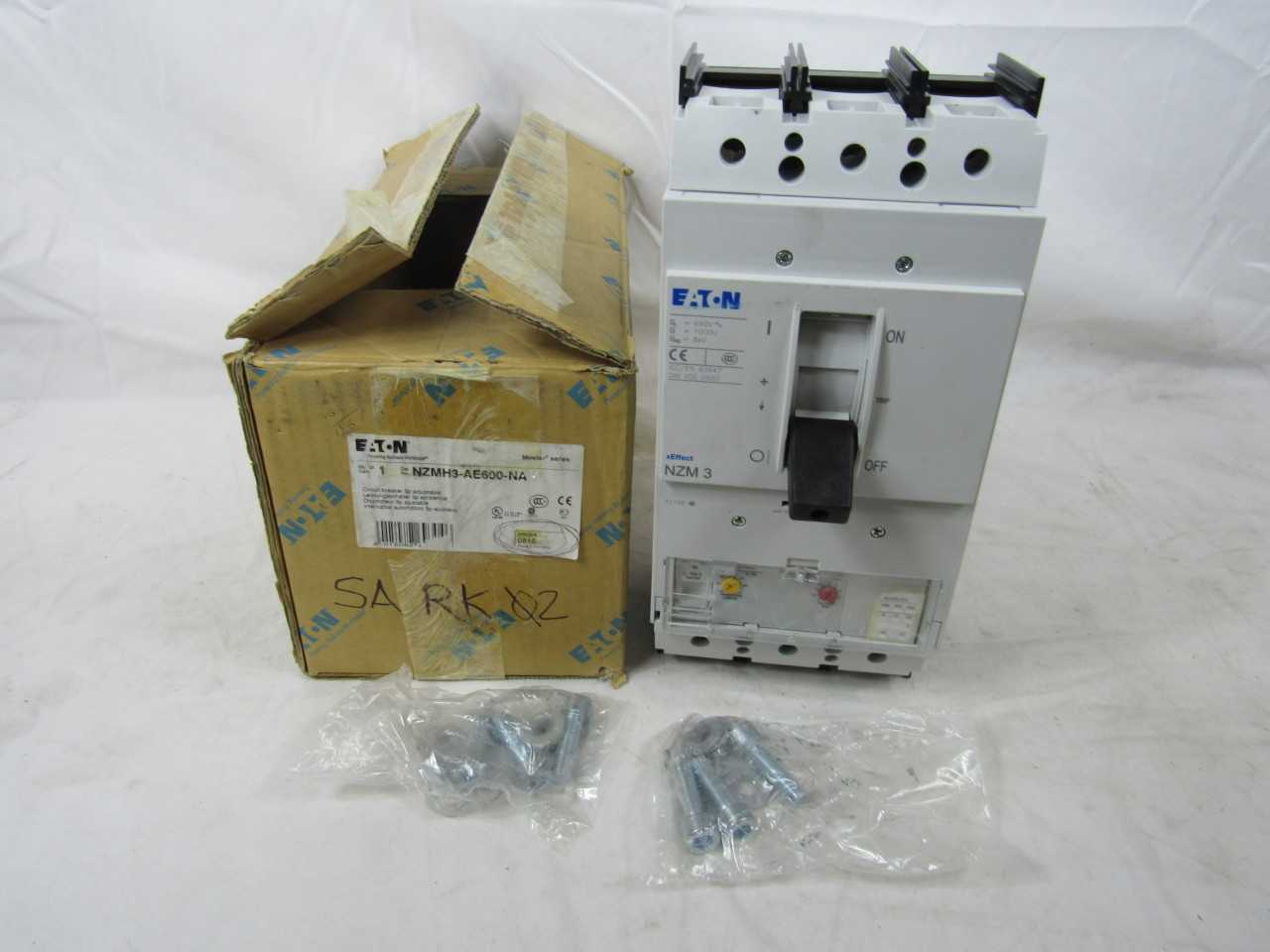 Quantity of 1x NZMH3-AE600-NA MCCB/Molded Case Circuit Breakers - CIRCUIT BREAKERS