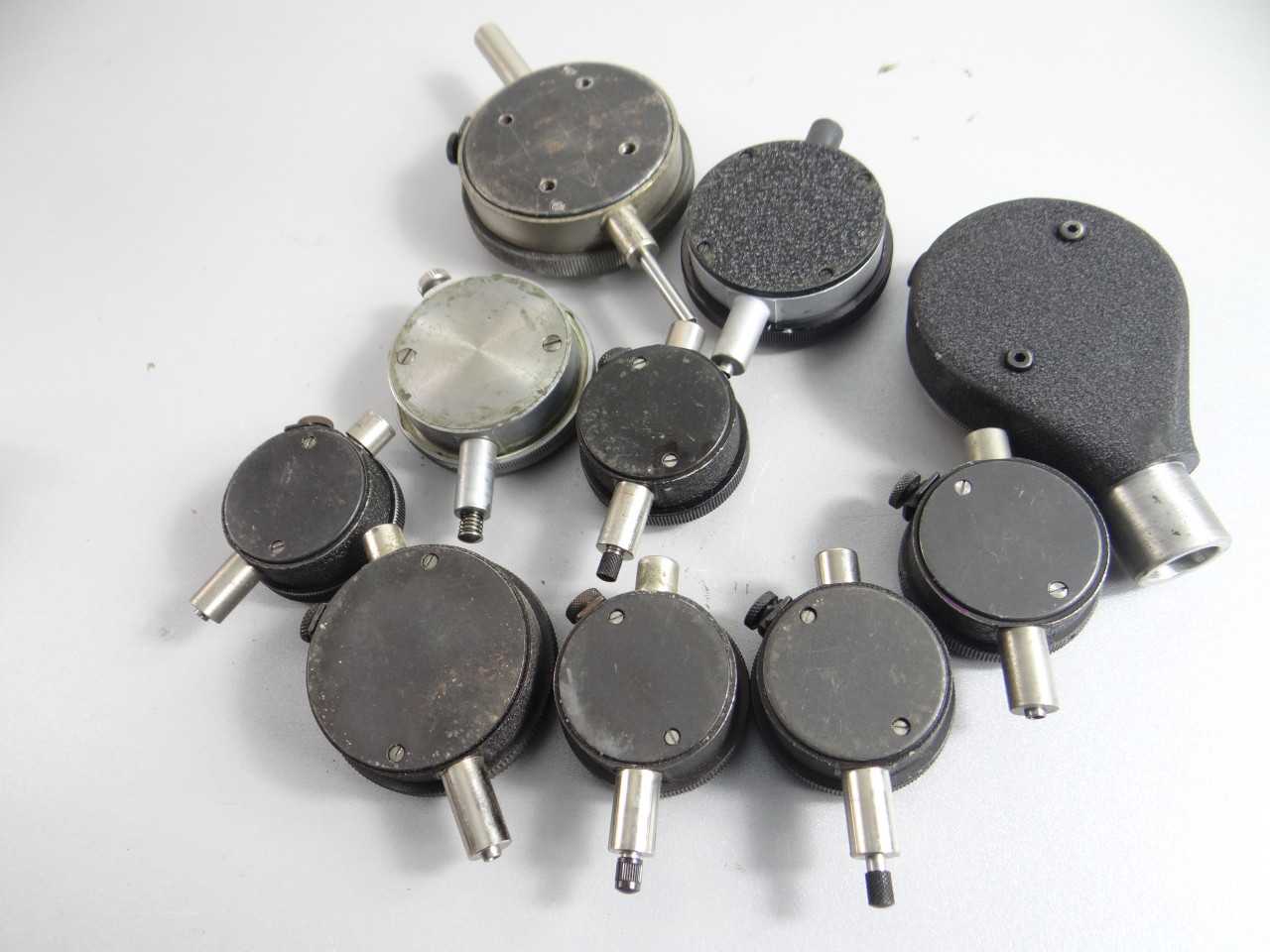 Lot of 10 Assorted Dial Indicators Federal Standard Ames Boice - MACHINING ACCESSORIES & TOOLING