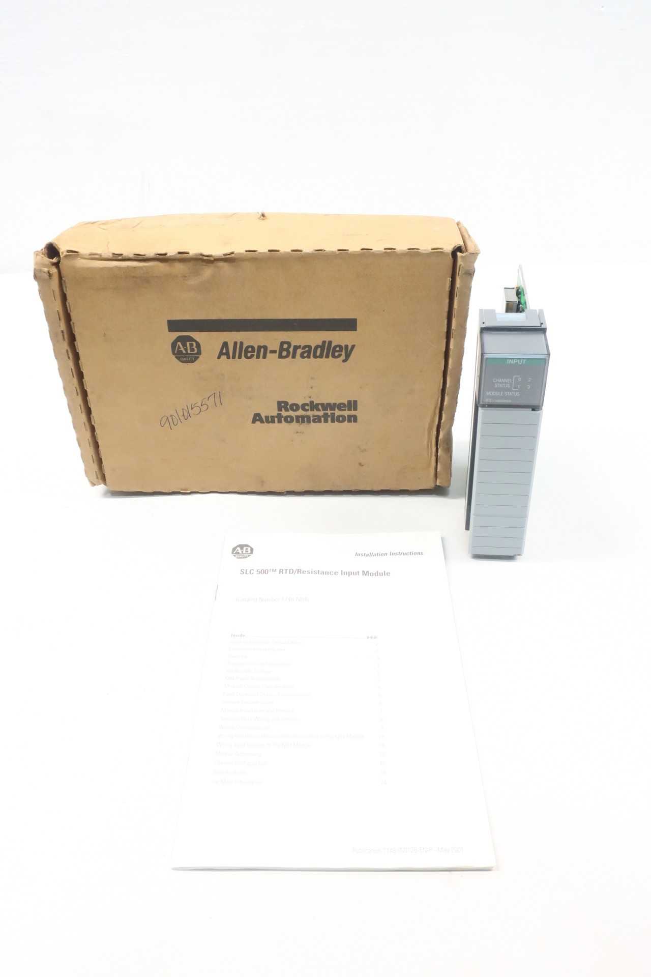 ALLEN BRADLEY 1746-NR4 SLC 500 INPUT MODULE SER B - AUTOMATION & CONTROLS ALLEN BRADLEY 1746-NR4 SLC 500 INPUT MODULE SER B - AUTOMATION & CONTROLS