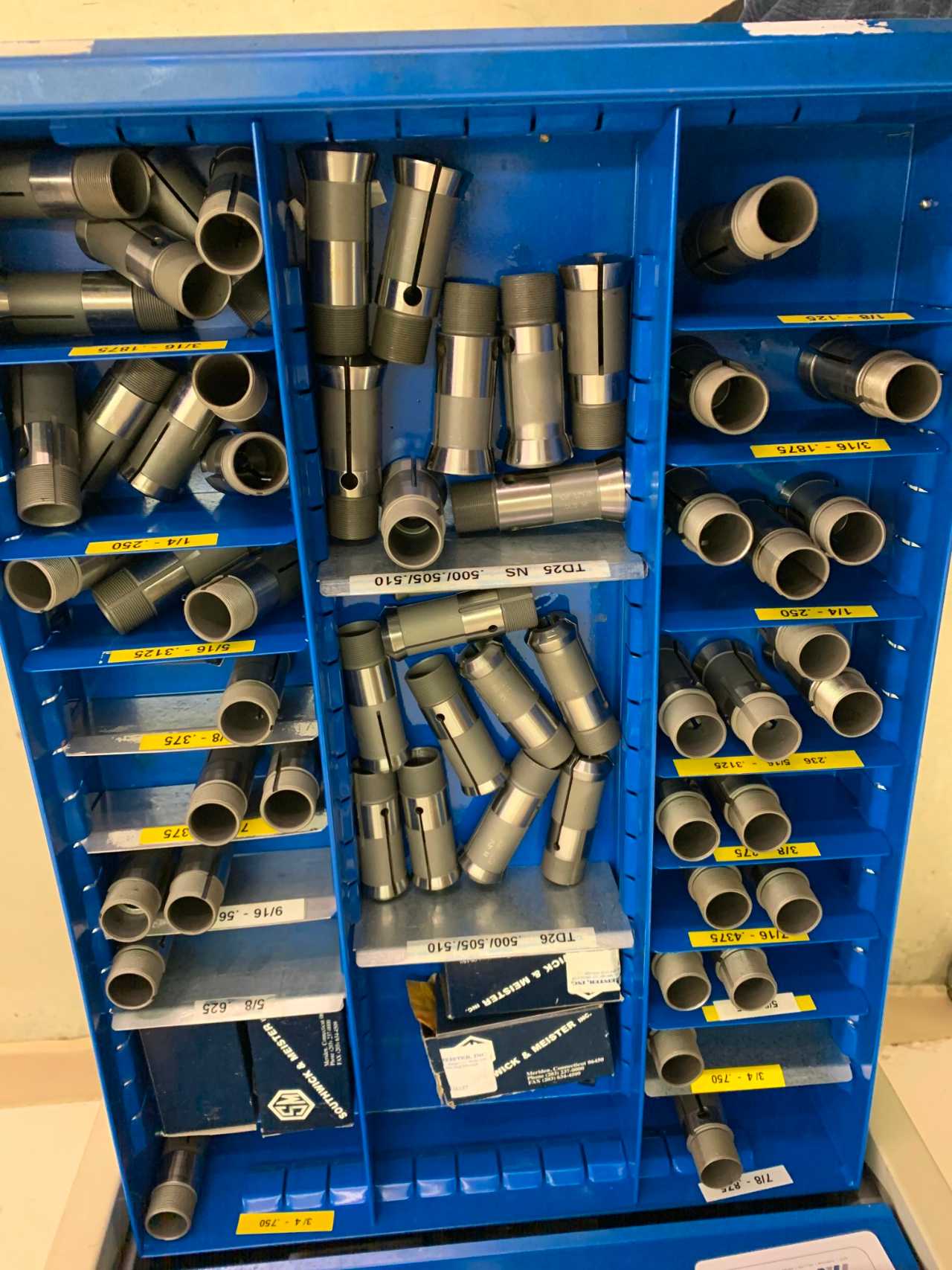 Misc TD25NS and TD26  Guide Bushings  ( No Cabinet ) - TOOL STORAGE