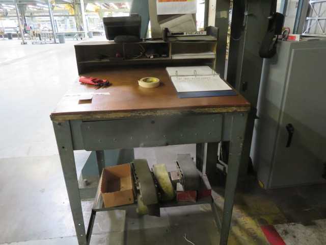 Steel Work Bench, 6' and Foreman's Desk - PLANT & FACILITY