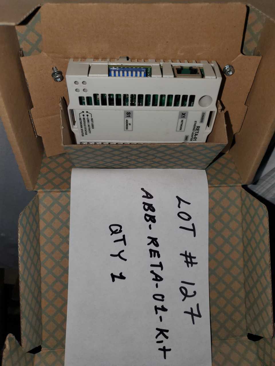 ABB - RETA-01-KIT QTY.1 - AUTOMATION & CONTROLS ABB - RETA-01-KIT QTY.1 - AUTOMATION & CONTROLS