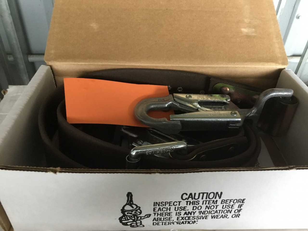 Lot of 9 Safety Lineman Straps - SAFETY EQUIPMENT