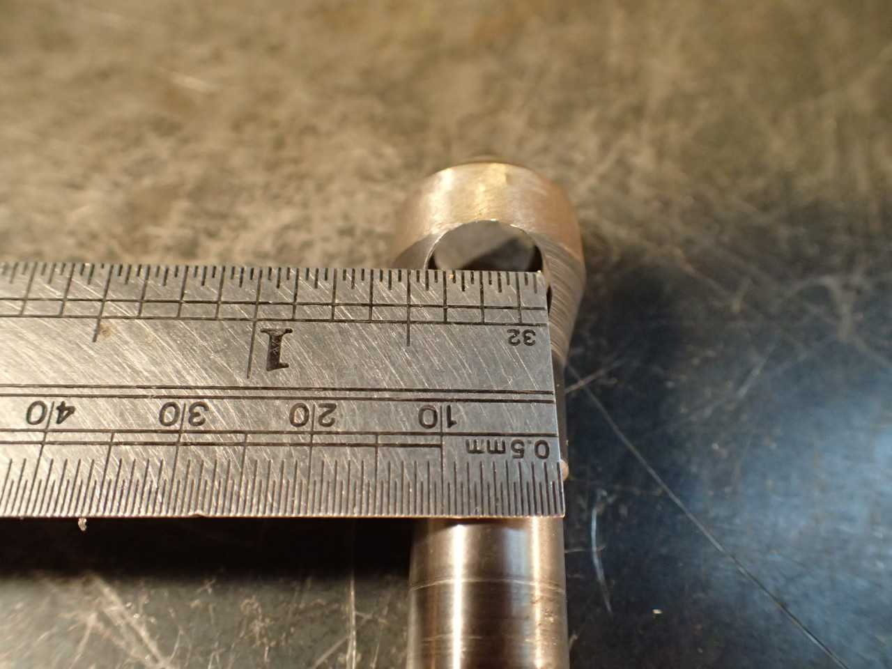 82 Degree 5/16" to 25/32" HSS Zero Flute Countersink Deburring Tool: 1/2" Shank - HOLEMAKING TOOLS