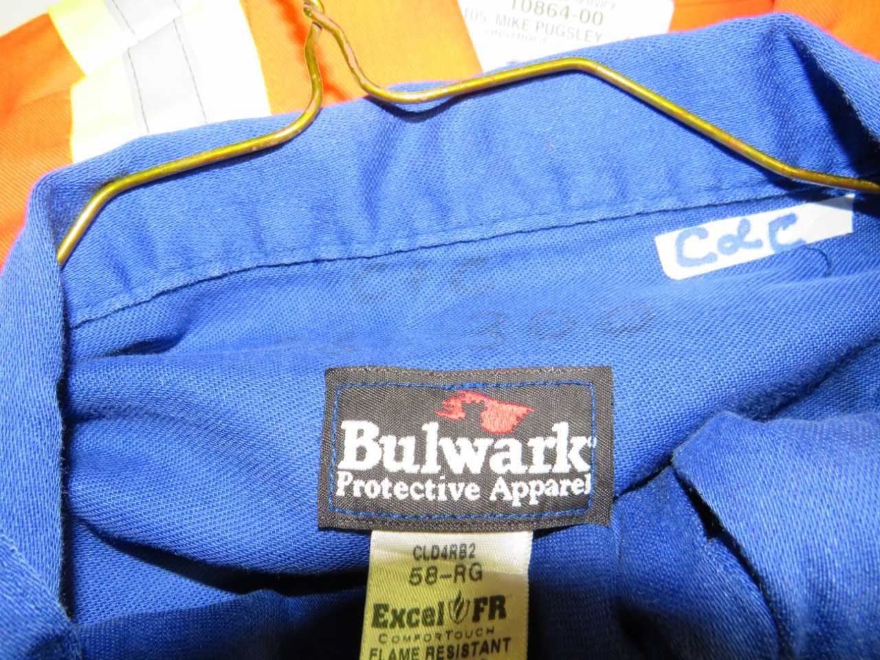 LOT OF 10 ASSORTED FLAME RESISTANT COVERALLS - SAFETY EQUIPMENT