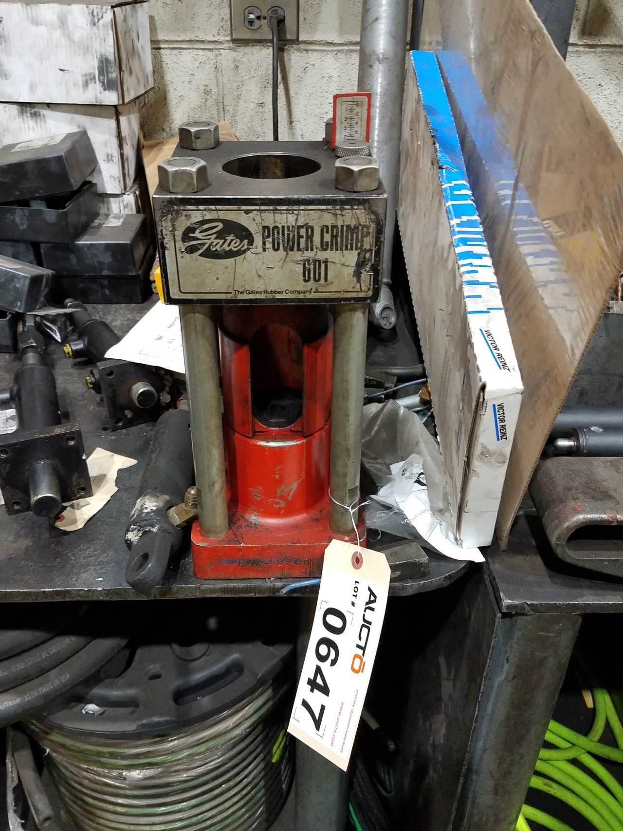 Hydraulic hose power crimper, 115/230V-AC - POWER TRANSMISSION Hydraulic hose power crimper, 115/230V-AC - POWER TRANSMISSION