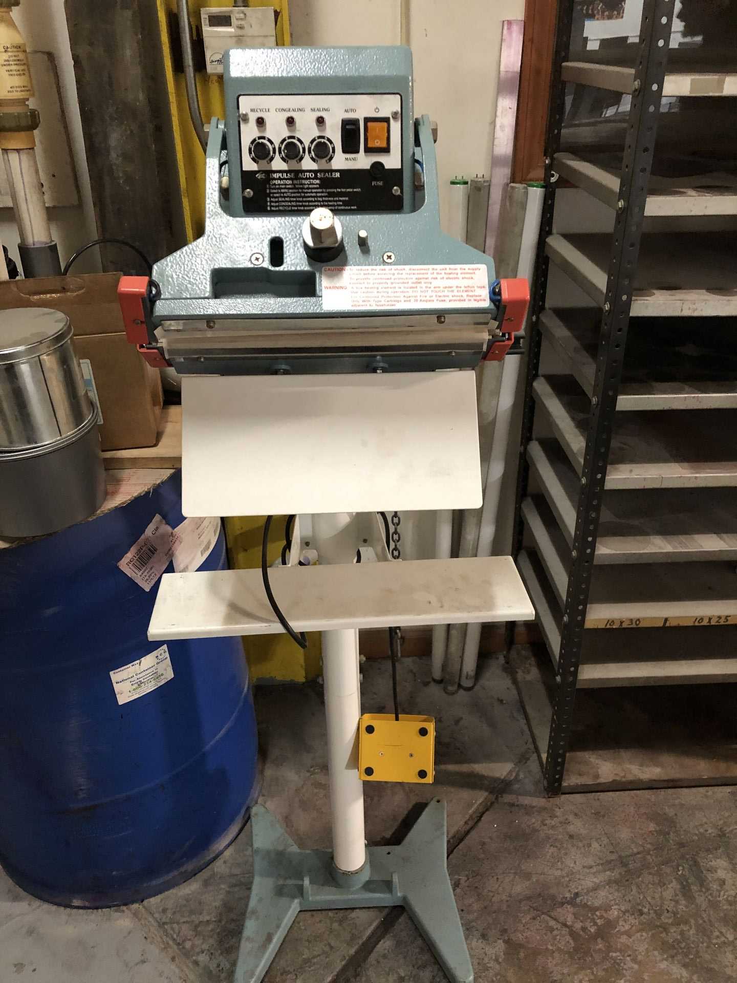 IMPULSE STANDING FOOD SEALER - PACKAGING