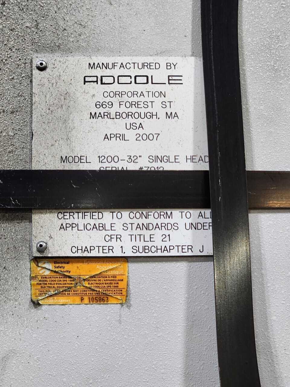 2007 Adcole 1200 CMM Gauge - INSTRUMENTATION