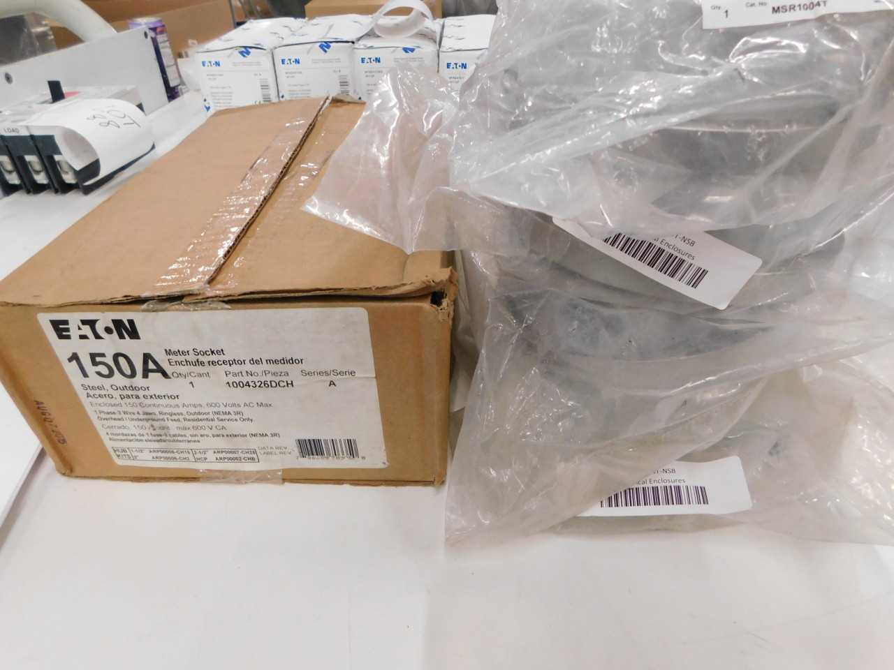 Lot of Quantity 5x Meter Sockets - AUTOMATION & CONTROLS