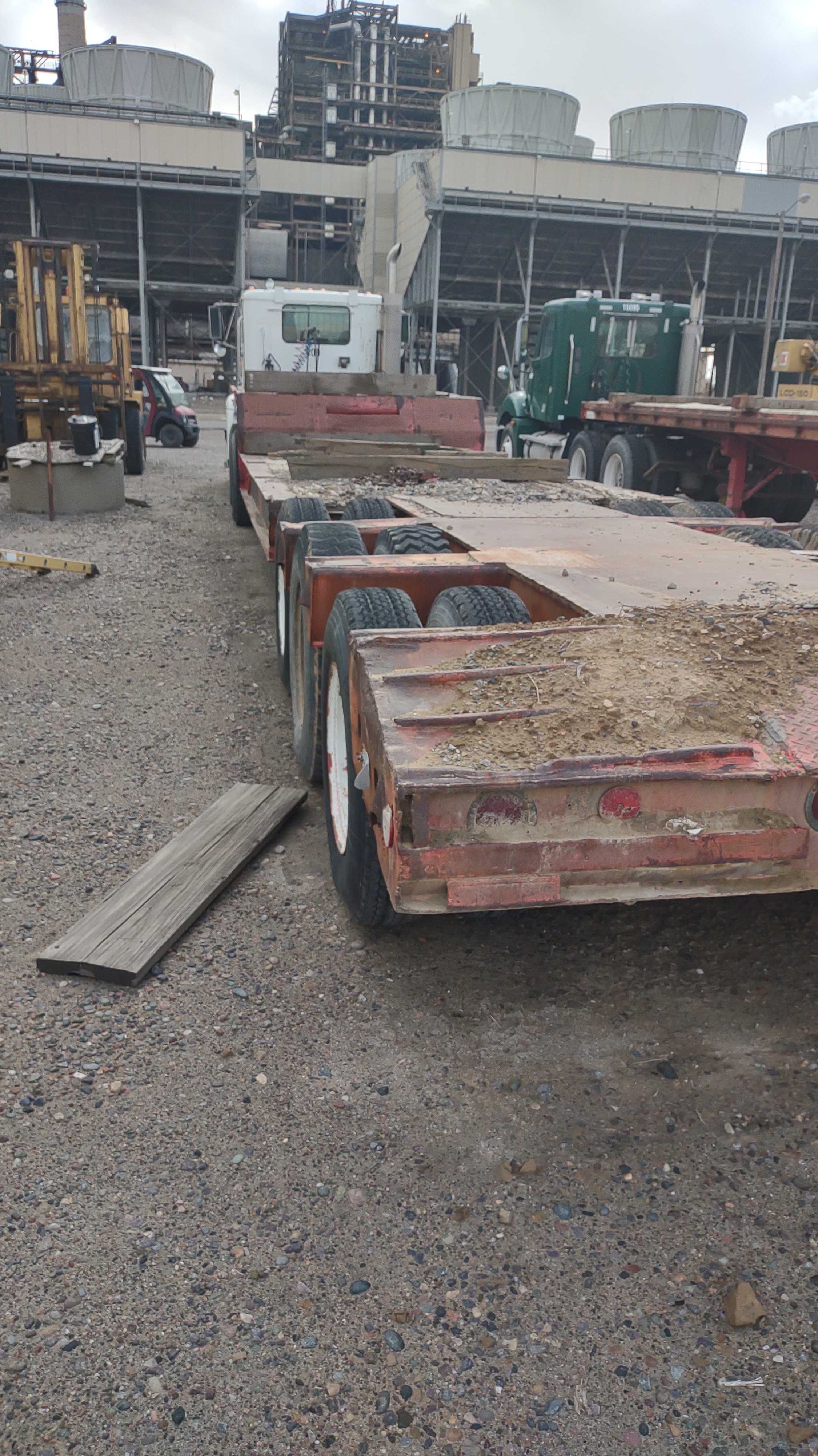 1968 HYSTER LOWBOY TRAILER 50' - TRAILERS
