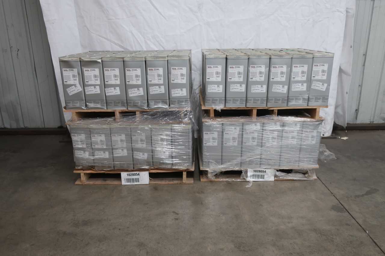 4 PALLETS OF LINCOLN ELECTRIC EXCALIBUR 7018MR SHAW WELDING WIRE, 120 BOXES - WELDING EQUIPMENT