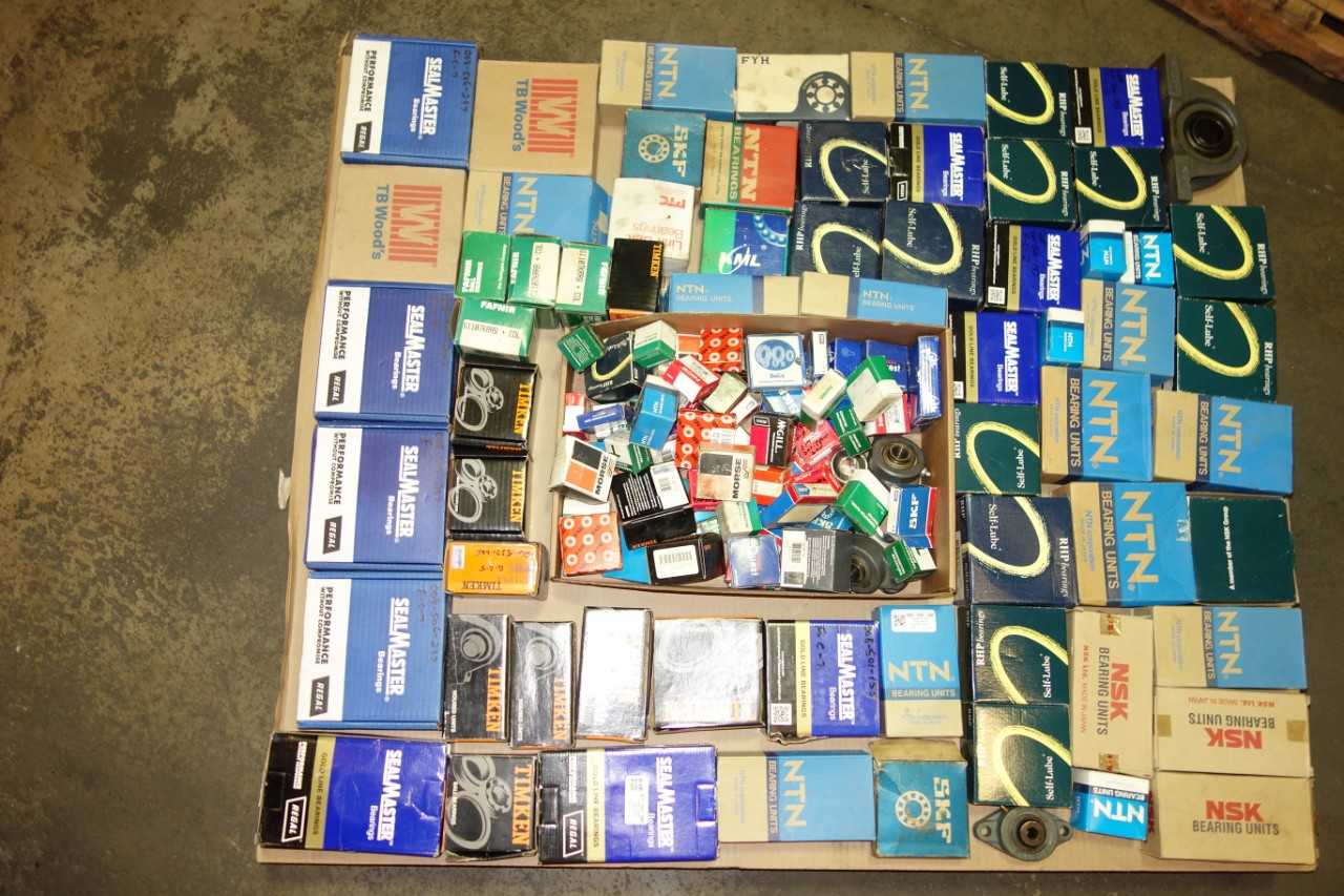 1 PALLET OF ASSORTED BEARINGS - BEARINGS