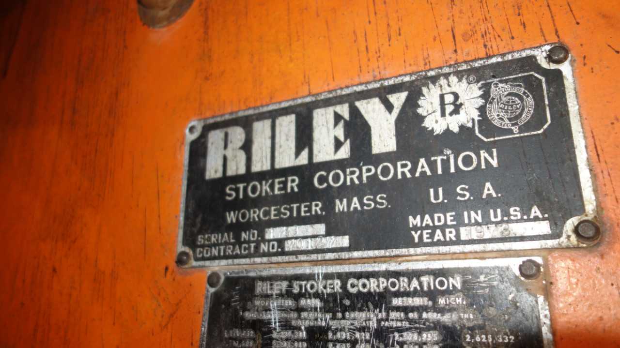 RILEY STOKER 556E PULVERIZER MILL 6D SER NO 1789 - MISCELLANEOUS
