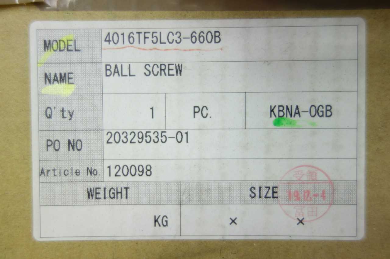 PALLET OF LINEAR BEARINGS AND BALL SCREW ASSEMBLIES - BEARINGS