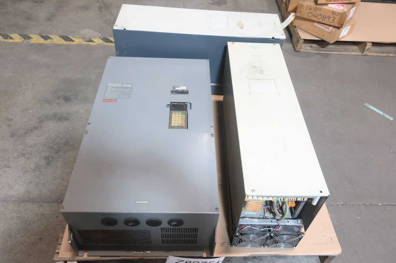 1 LOT OF MODULE CONTROLS, INVERTER MODULE CONTROLS - SIEMENS, MITSUBISHI - AUTOMATION & CONTROLS