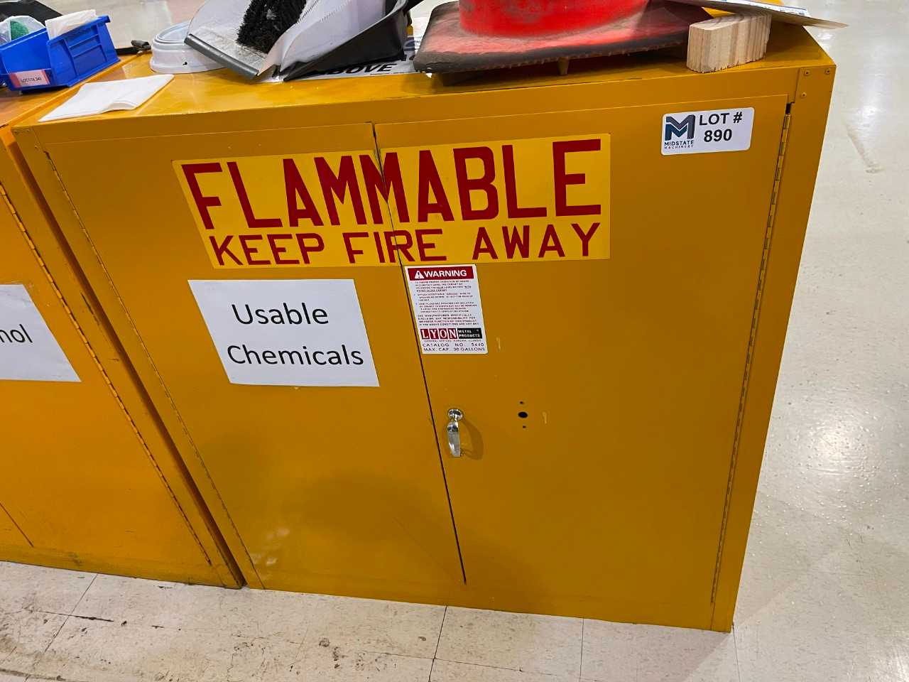 Fire cabinet No Contents - TOOL STORAGE