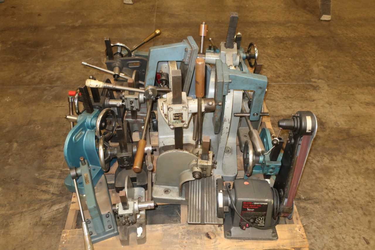 1 PALLET OF ASSORTED ARBOR PRESSES - MISCELLANEOUS