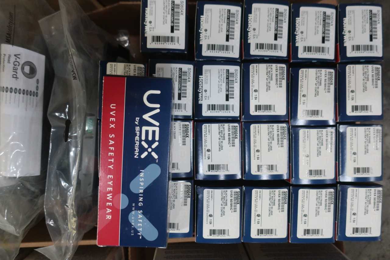 3 PALLETS OF ASSORTED SAFETY EQUIPMENT. - SAFETY EQUIPMENT