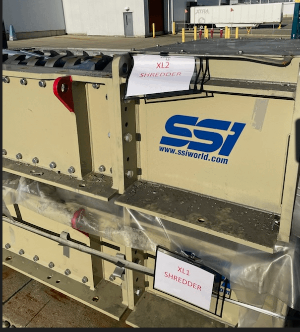 SSI Shredding Systems Inc Dual Shear Scrap Metal Shredder - METAL SHEARS