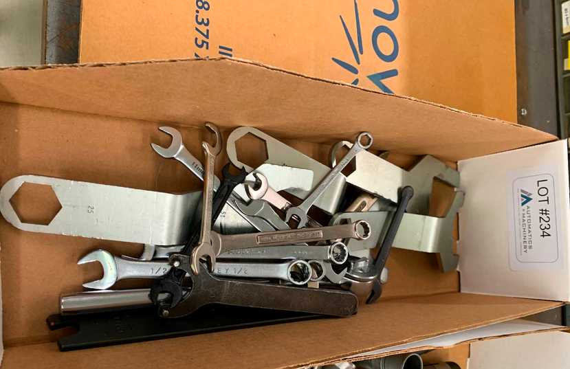 Box of Wrenches - HAND TOOLS