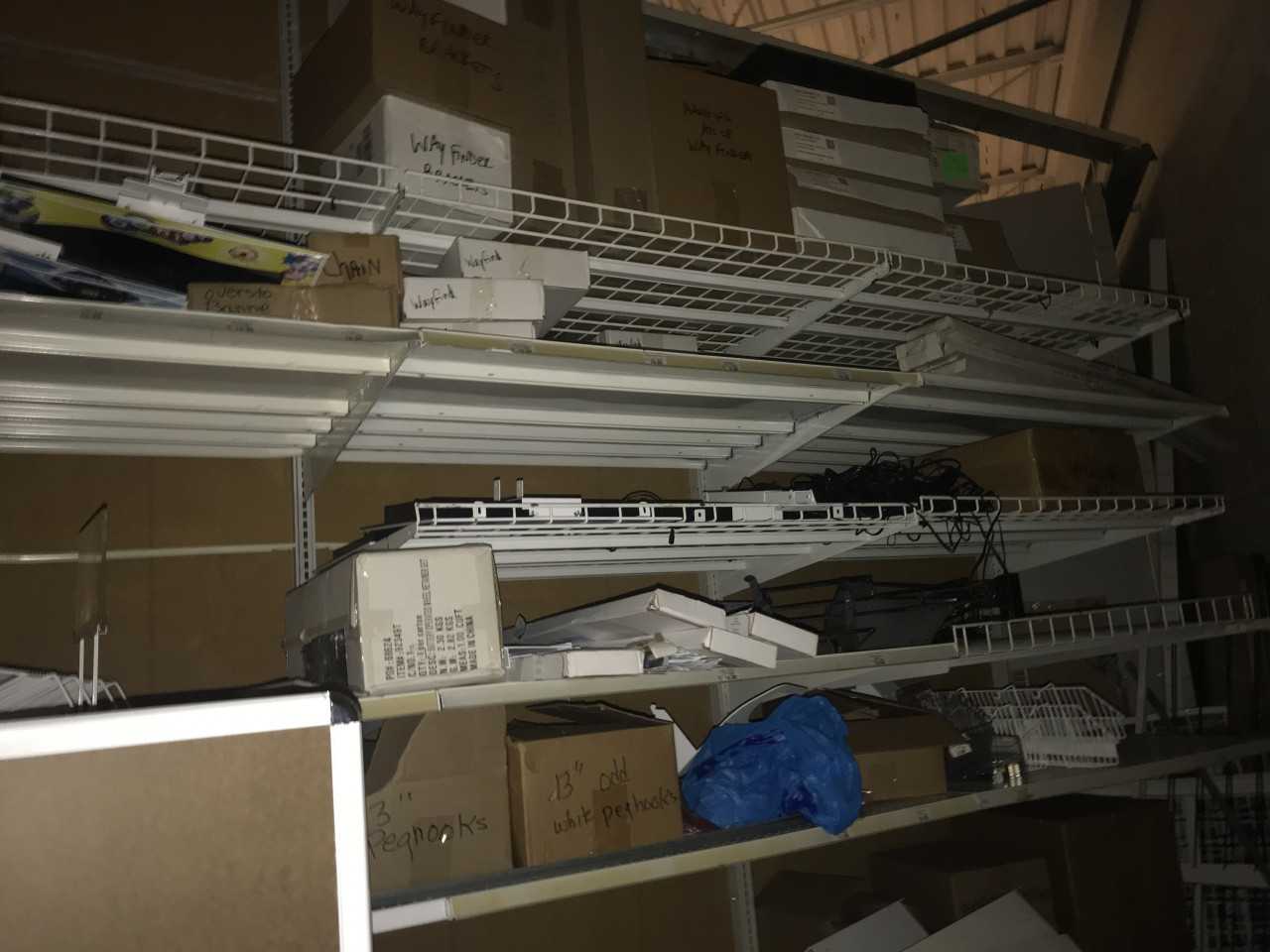 CONTENTS OF STORAGE ROOM - MISCELLANEOUS