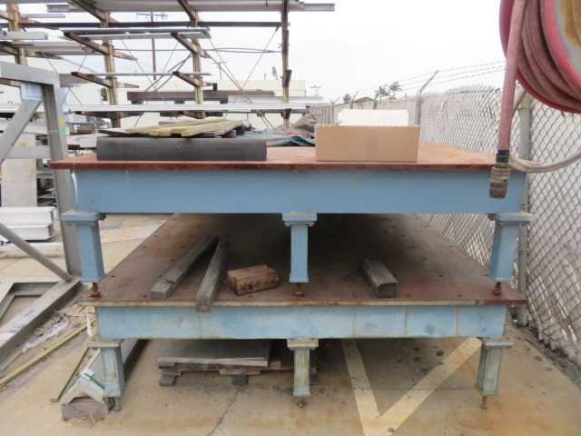 84" X 144" Steel table - MISCELLANEOUS