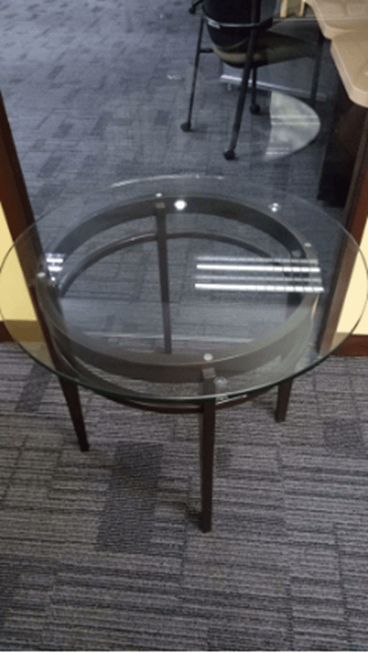 Round Glass Table - PLANT & FACILITY Round Glass Table - PLANT & FACILITY