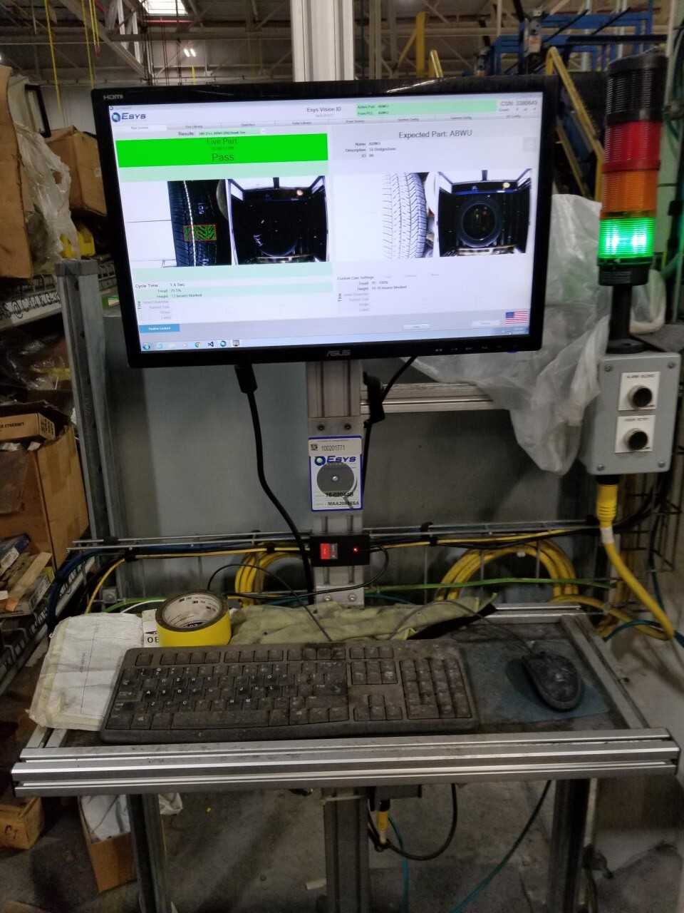 2016 Tire Tread Vision System - PROCESS EQUIPMENT
