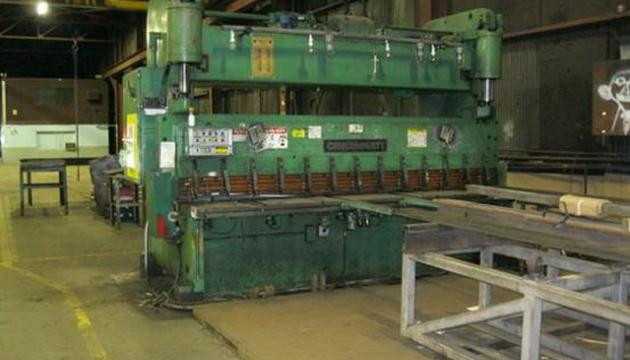 12' (144") x 5/8" Cincinnati Hydraulic Shear - MISCELLANEOUS
